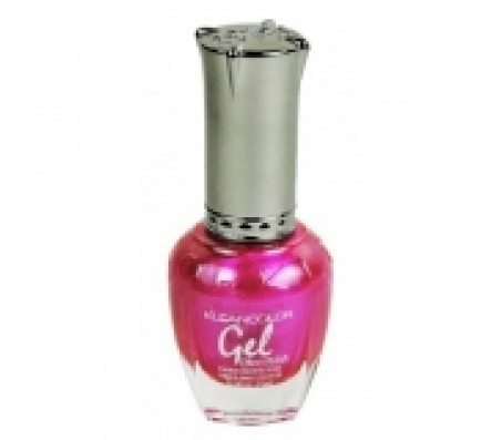 G158 Kleancolor Geleffect Nagellak Metallic Pink